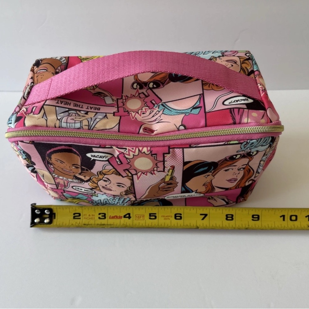 Estee Lauder Pink Comic Print Cosmetic Bag - Picture 6 of 9